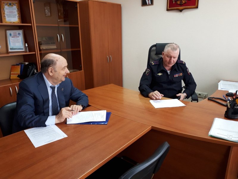 Представитель Общественного совета областного главка посетил Приволжский отдел полиции